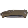 Nóż składany LionSteel KUR Green G10, Stonewashed Sleipner by Molletta (KUR GR)
