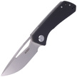 Nóż składany Kubey Thalia Black G10, Beadblasted D2 (KU331A)