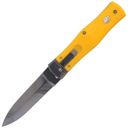 Mikov Predator Classic ABS Automatic Knife (241-NH-1/KP YELLOW)