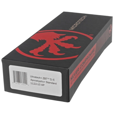 Microtech Ultratech Gen III ZBP D/E OTF Knife Black Aluminum, Apocalyptic M390MK by Tony Marfione (1122-10AP)