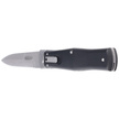 Nóż sprężynowy Mikov Predator Black ABS, Stonewashed N690 (241-BH-1/STN/KLIP)