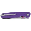 Bestechman Velix Knife Purple G10, Satin/Stonewashed 14C28N by Ostap Hel (BMK07C)