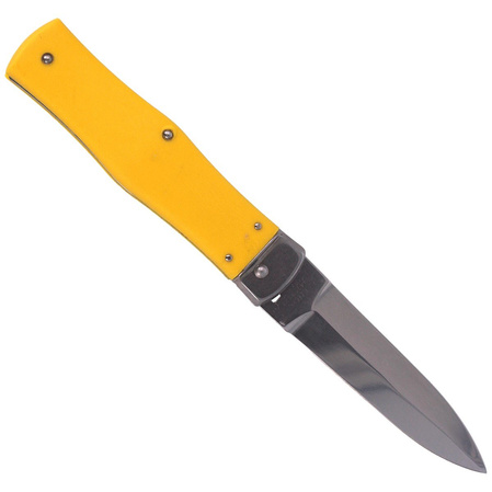 Mikov Predator Classic ABS Automatic Knife (241-NH-1/KP YELLOW)