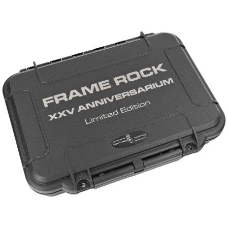 Extrema Ratio Frame Rock XXV Anniversarium LE No ???/100 Tytan, Satin N690 (04.1000.0456/SAT/BLK-XXV)