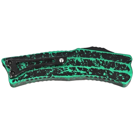 Heretic Knife ROC SE Breakthrought Toxic Green Aluminium, Two Tone Battleworn Black MagnaCut by Tony Marfione Jr.