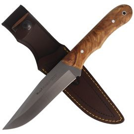 Muela Full Tang Knife Olive Wood 135mm (PIONEER-14.OL)