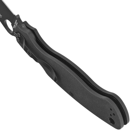 Nóż składany Spyderco Military 2 Black G10, Black DLC CPM S30V by Sal, Eric Glesser (C36GPBK2)
