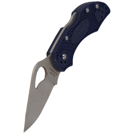 Spyderco Byrd Robin 2 FRN Blue, PlainEdge (BY10PBL2)