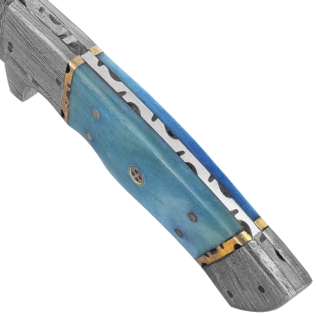 Nóż Martinez Albainox Blue Bone, Damascus 256 Layers (32567)