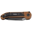 Microtech LUDT Gen III T/E Automatic Knife Tan Aluminum, Black M390MK by Tony Marfione (1136-1TA)