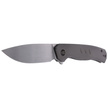 We Knife LE No 399/420 Seer Gray Titanium / Silver (WE20015-3)