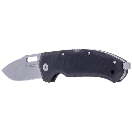 Nóż składany Maserin Nimrod Carbon Fiber, Stonewashed M390 by Tommaso Rumici (480/CN)