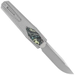 Nóż grawitacyjny Remette Swordfish Titanium / Yellow Green Carbon Fiber, Pearlescent M390 (ZL101A2)