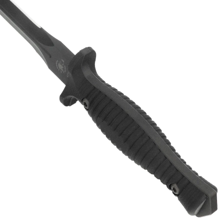 Spartan Blades George V14 Dagger D/E Black G10, Black PVD MagnaCut by Les George (SB27BKBKKYBK)
