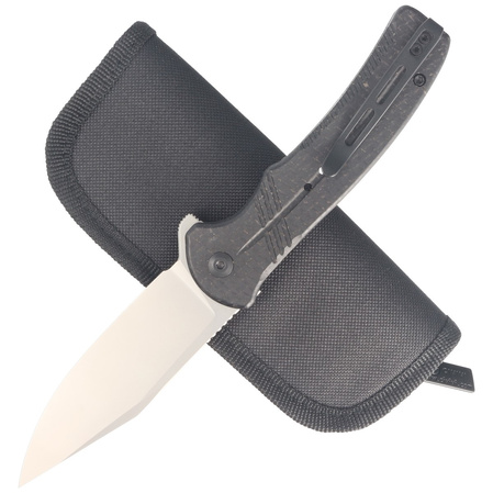 CIVIVI Knife Cogent Black Micarta, Silver Bead Blasted 14C28N (C20038D-7)