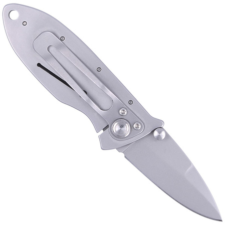 Maserin Onefold Ebony Wood, Bead Blasted 440C by Moris Baroni Knife (550/EB)