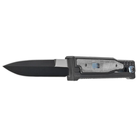 Reate EXO 2.0 D/E Black PVD Titanium / Black Micarta, Black PVD Elmax (EXO BLK.PVD.DE.BKM)