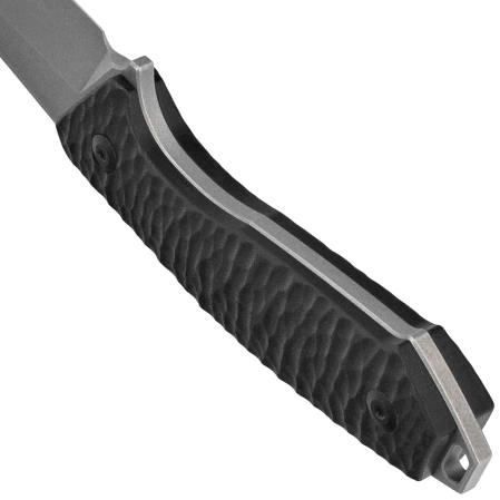 Nóż Remette Allosaurus Black G10, Stonewashed D2 (RTAS-B)