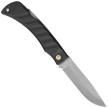 Mikov Crocodile Black ABS Folding Knife, Mirror 420 (243-NH-1 CLIP/BLK)