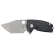 FOX Core Tanto Black FRN, Acid Stone Washed N690Co by Jesper Voxnæs knife (FX-612 BS)