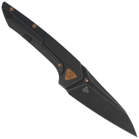 Nóż składany Bestech VK-Navi Black Titanium, Black Stonewashed MagnaCut by Vulpex Knives (BT2404E)