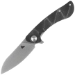 BlackFox Dripper Knife Black Micarta, Stonewashed VG-10 (BF-771 MB)