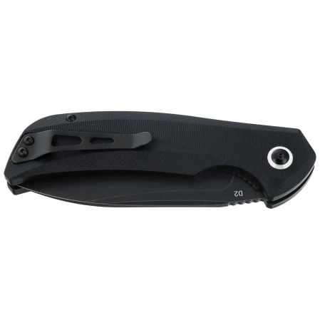 Nóż składany BlackFox Paradigma Black G10, Black PTFE D2 (BF-781 G10)