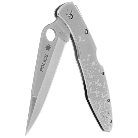 Nóż Spyderco Police Model Stainless Steel Plain (C07P)