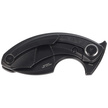 Bestech Strelit Black Titanium/Marbled Carbon Fiber, Black Stonewashed M390 by Ostap Hel Knife (BT2103L)