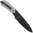 Nóż składany Remette RT-Meteor Black DLC Titanium/Gray Carbon Fiber, Black DLC M390 (RTPT-BD)