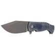 Nóż składany Fox Eastwood Tiger Denim Micarta, Coarse Stonewashed CPM S90V by Gudy Van Poppel (FX-524 MJ)