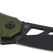 Nóż FoxEdge Atrax Green Aluminium, Black Stonewashed by Simonutti (FE-026 AOD)