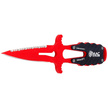 MAC Apnea 9 Diving Knife Carbon Fiber, Red PTFE W 1.4060 (APN09.CF)