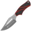 Nóż na szyję K25 Black/Red G10, Titanium 7Cr17Mov (32691)