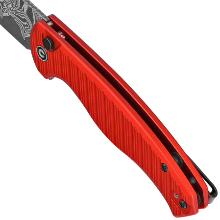 Nóż składany Civivi Stormhowl Red Aluminum, Damascus (C23040B-DS1)
