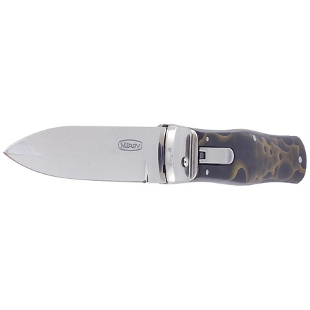 Mikov Predator Green Raffir, Mirror N690 Knife (241-BRa-1/KP GREEN)