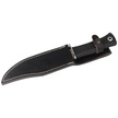 Nóż Muela 21733-G Black Rubber, Satin X50CrMoV15