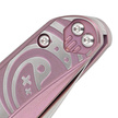 Bestech Mothus Purple Titanium, Satin M390 by Kombou Knife (BT2206D)
