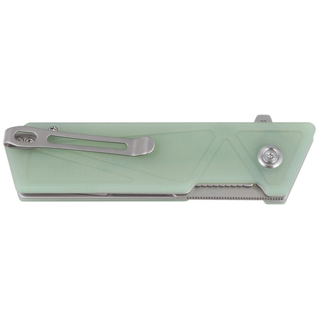 Nóż składany Kubey Avenger Outdoor KU104E Jade G10, Bead Blasted D2