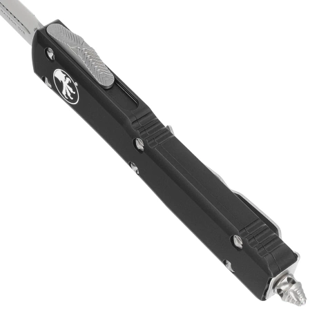 Nóż automatyczny OTF Microtech Ultratech D/E Black Aluminium, Satin M390MK by Tony Marfione (122-4)