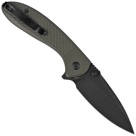 Civivi Faeger Knife OD Green G10, Black Stonewashed 14C28N (C24031-2)