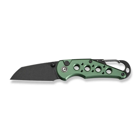 Nóż składany Civivi Pragma Green Aluminium, Black Stonewashed Nitro-V (C23062B-3)