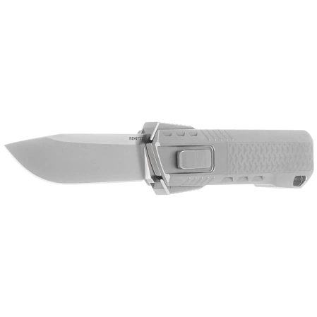 Nóż grawitacyjny Remette Sharp Leopard Gray Titanium, Hand Grinding Pearlescent M390 (RTSLA)