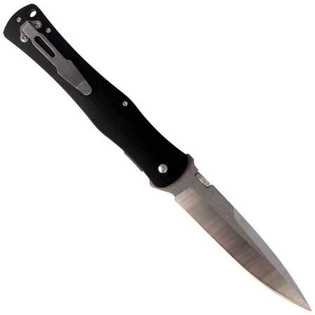 Herbertz Solingen 583116 Black G10, Satin/Stonewash 440A knife