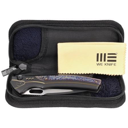 WE Knife Exciton LE No 188/210 Black / Flamed Titanium, Two Tone CPM 20CV (WE22038A-4)