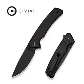 Civivi Merit Knife Black G10, Black Stonewashed 14C28N (C24012-1)