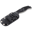 Spyderco Enuff FRN Black Leaf PlainEdge Knife (FB31PBK)