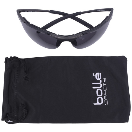 Okulary ochronne Bolle Safety Contour Metal, Smoke (CONTMPSF)