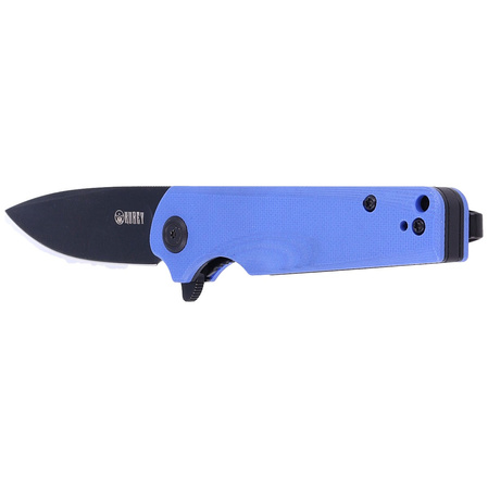 Nóż Kubey Knife Wolverine, Blue G10, Dark Stonewashed D2 (KU233F)