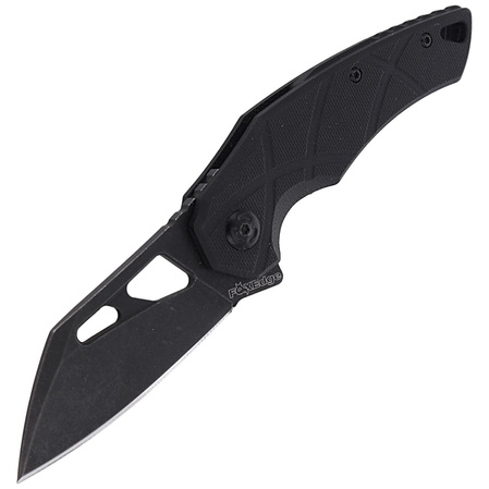 Nóż FoxEdge Atrax G10 Black, Black Stonewashed by Simonutti (FE-010)